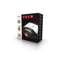Kalorik SM1090 szendvicssütő 750W inox géptest tapadásmentes borítás állandó thermosztát fény jelző háromszög alakú szendvicsek #3