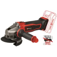 Einhell TE-AG 18/115-2 LI - SOLO akkumulátoros sarokcsiszoló 115 mm, 18 V Power X-Change, lágyindítás, újraindulás védelem, 2 pozíciós pótfogantyú #1