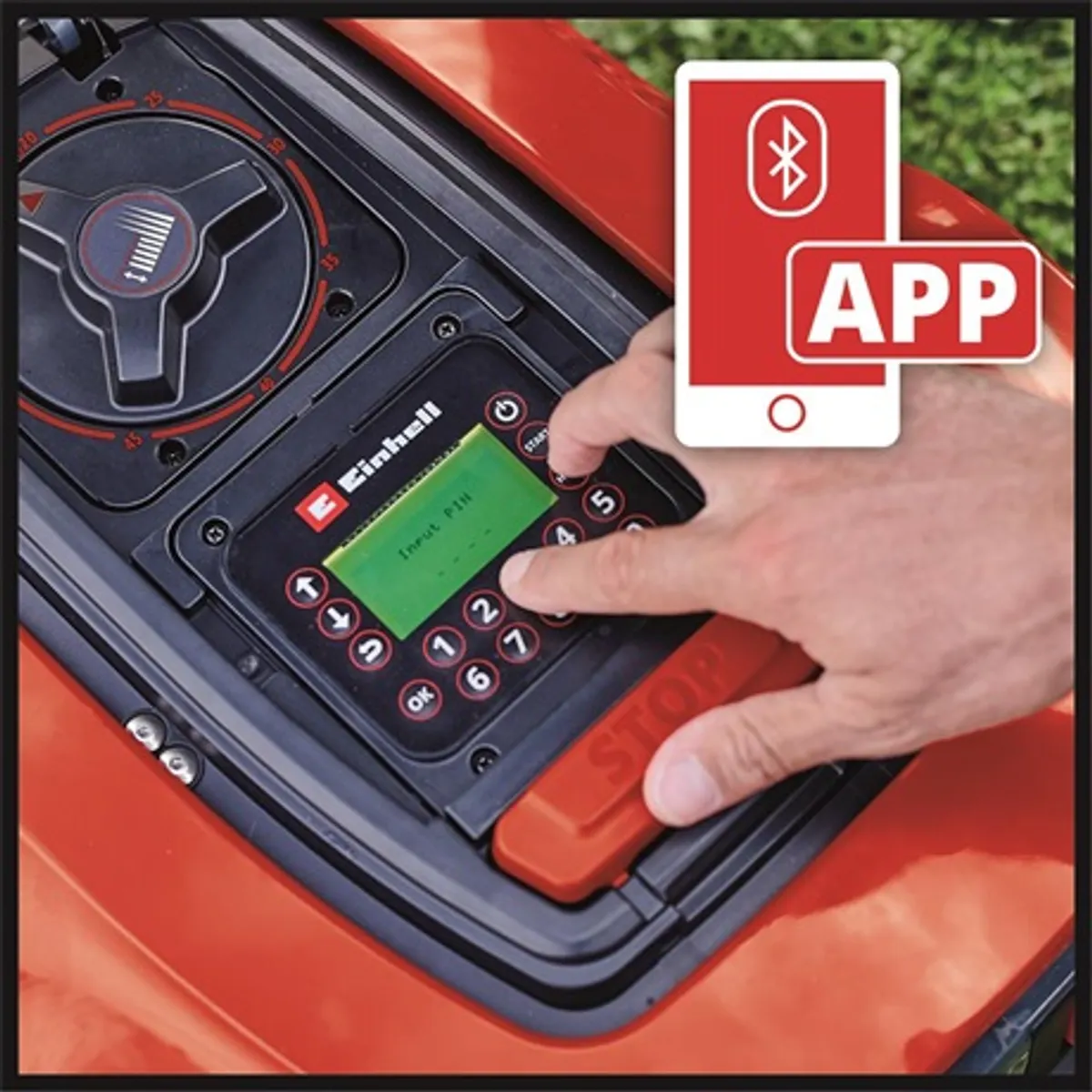 Einhell FREELEXO 800 LCD BT Solo robotfűnyíró 18V Li-Ion Power X-Change 800 m2 20-60 mm #5