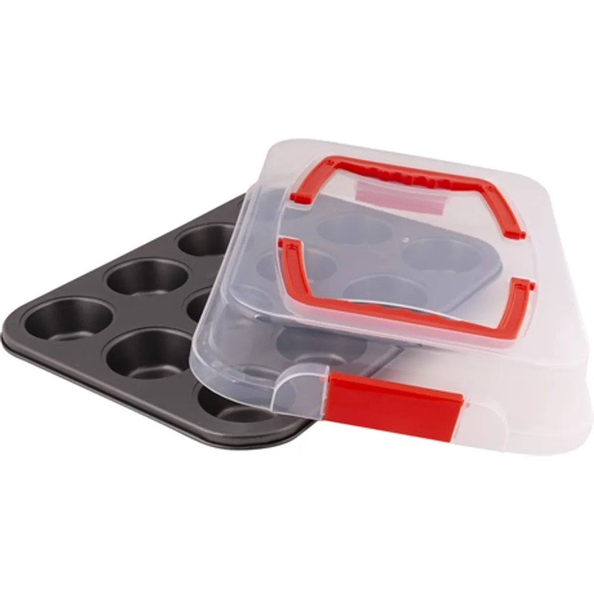 Lamart LT3103 sütőforma muffin 12 rekesz fedéllel 35x26,4 cm tapadásmentes hőálló 60-230 °C #3