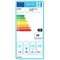 Faber FLEXA NG HIP AM/X A60 Páraelszívó beépíthető 600 mm 2x LED fém kazettás szűrő 3 sebesség 220-420 m3/h 150/120 mm #4