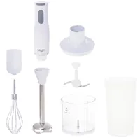 Adler AD4620 botmixer szett 800 W 2 sebesség rozsdamentes pengék 450 ml aprító 750 ml habverő tál #10