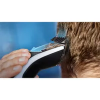 Philips HC5610/15 Series 5000 hajvágó 28 hosszbeállítás 0,5-28 mm DualCut 75 perc vezeték nélküli 100 százalékban mosható rozsdamentes pengék #4