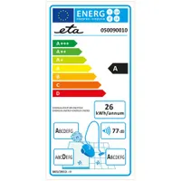Eta 050090010 Porszívó porzsákos Hepa H12 5 m kábel 700 W #4