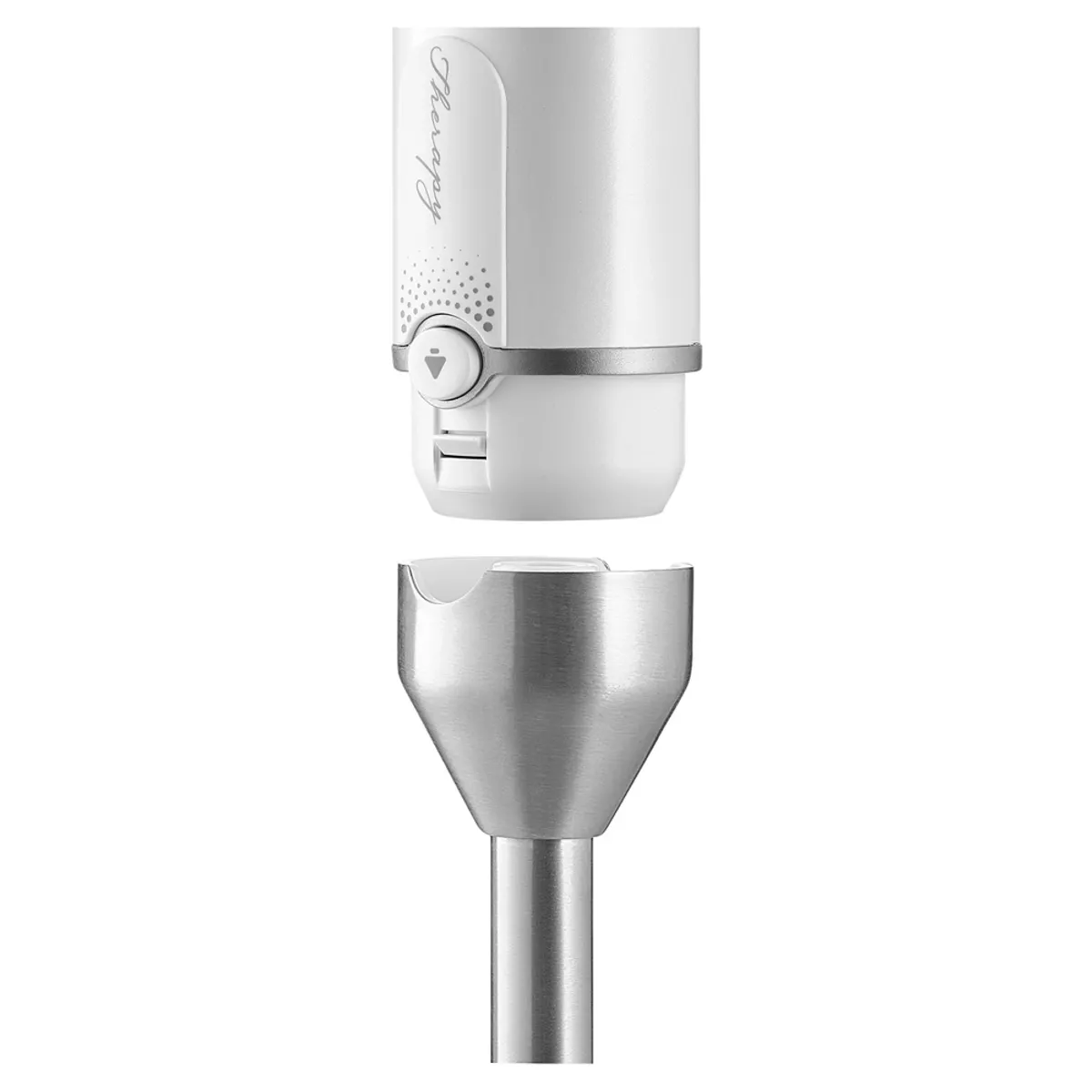 Sencor SHB 6441WH BOTMIXER 6 IN 1 1200 W 20 fokozat rozsdamentes acél pengék 800 ml keverőedény 500 ml aprítóedény tejhabosító fej krumplitörő #4