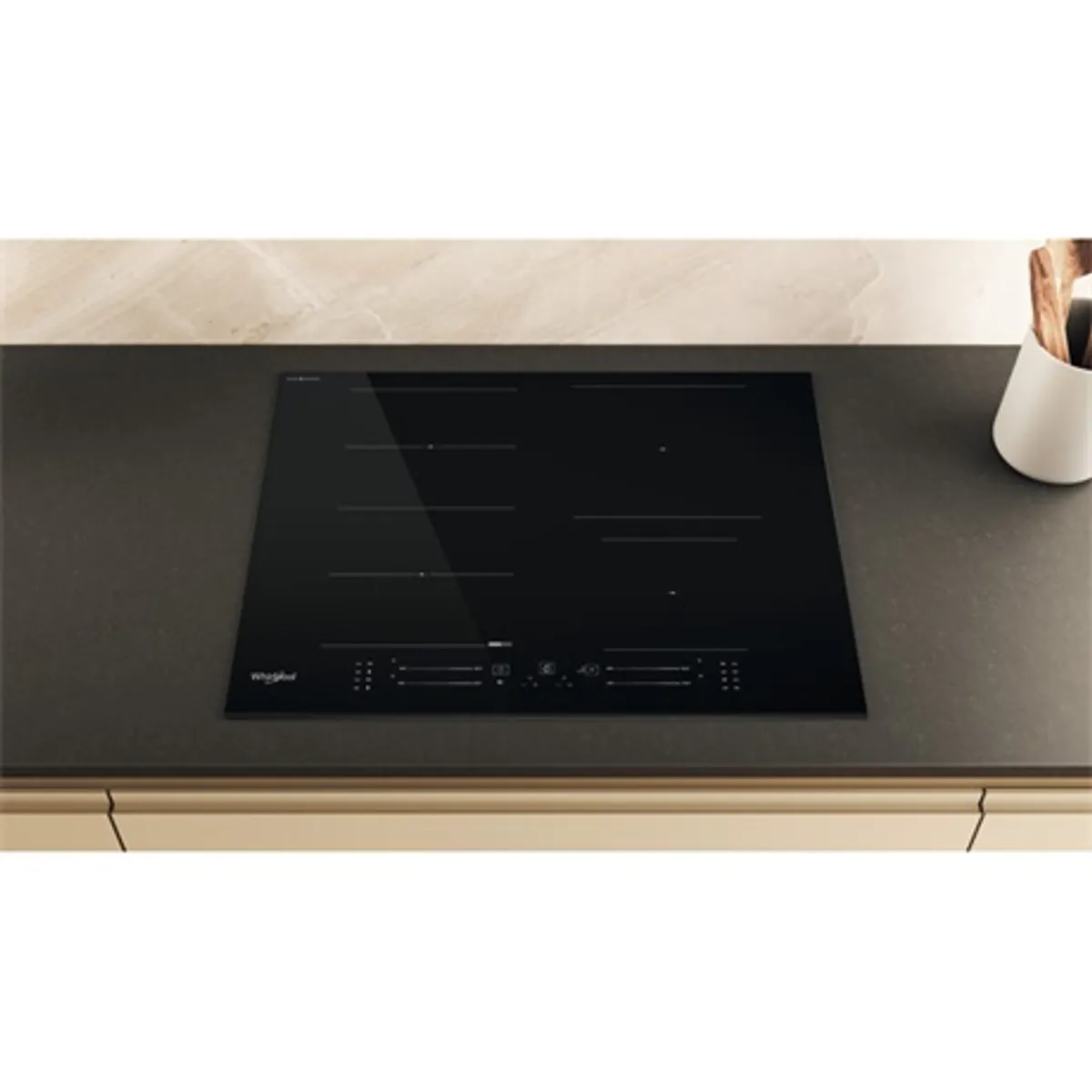 Whirlpool WF S4665 CPBF Főzőlap beépíthető indukciós 4 zóna, zónánkénti slider, 65 cm, Clean Protect felület, Power Management #4