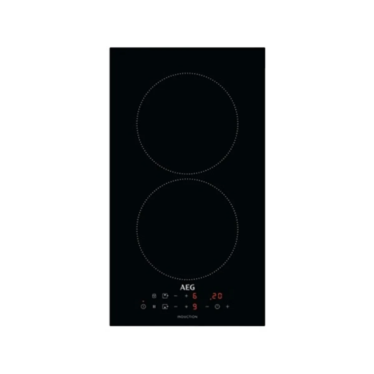 Aeg IKB32300CB beépíthető dominó indukciós 1800-2500W zóna 180mm, booster, érintővezérlés, gyerekzár, időzítő, 3 lépéses maradékhő kijelzés #1