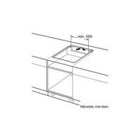 Bosch PUE611BB5E indukciós főzőlap 60 cm 4 zónás TouchSelect PowerBoost ReStart QuickStart Timer keret nélküli #5