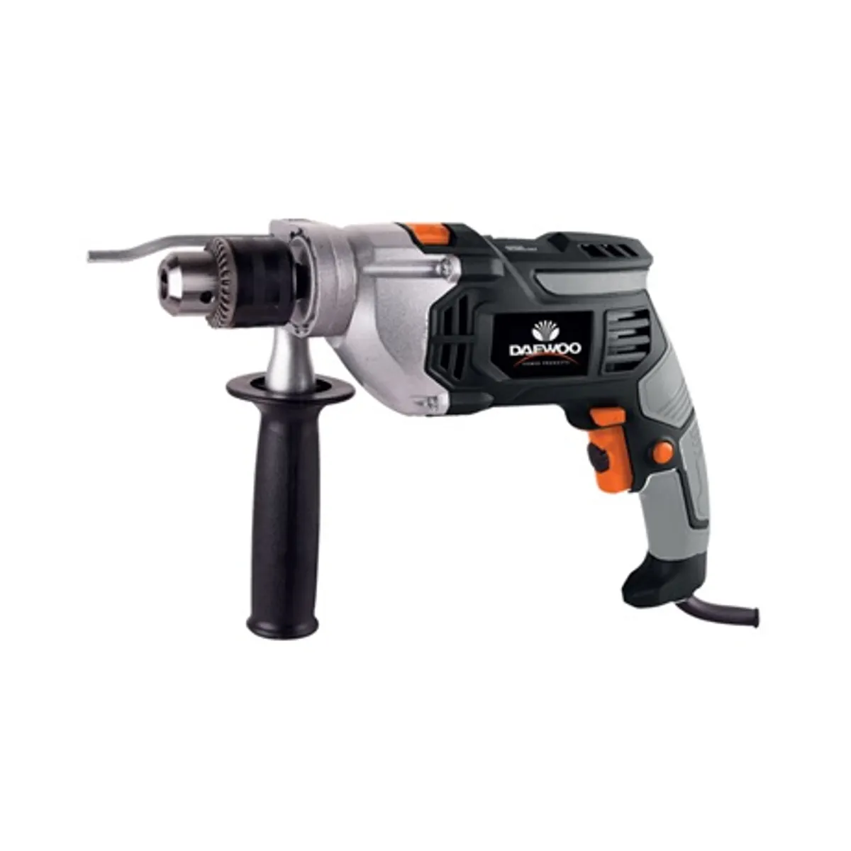 Daewoo DAID950Y Ütvefúró 950W 220-240V 50Hz 0-3000/min 0-48000/min Betonban 16mm Fémben 13mm Fa 25mm 13mm tokmánykulcs #1