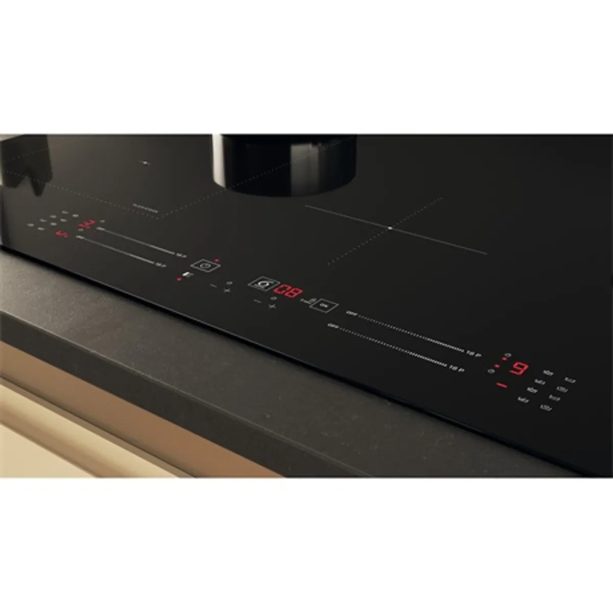 Whirlpool WL S2177 CPNE Beépíthető indukciós zónánkénti prémium slider 77 cm FlexiOval 6 Érzék Power Management 18B időzítés #7