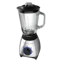 Sencor SBL4371 turmixgép 600 W 1,5 l üvegedény rozsdamentes pengék forgókapcsolóval 2 sebesség és pulzus jégtörő funkció