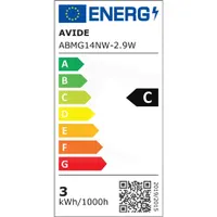 Avide ABMG14NW-2.9W LED Globe Mini G45 E14 4000K 470 lm 150deg #4