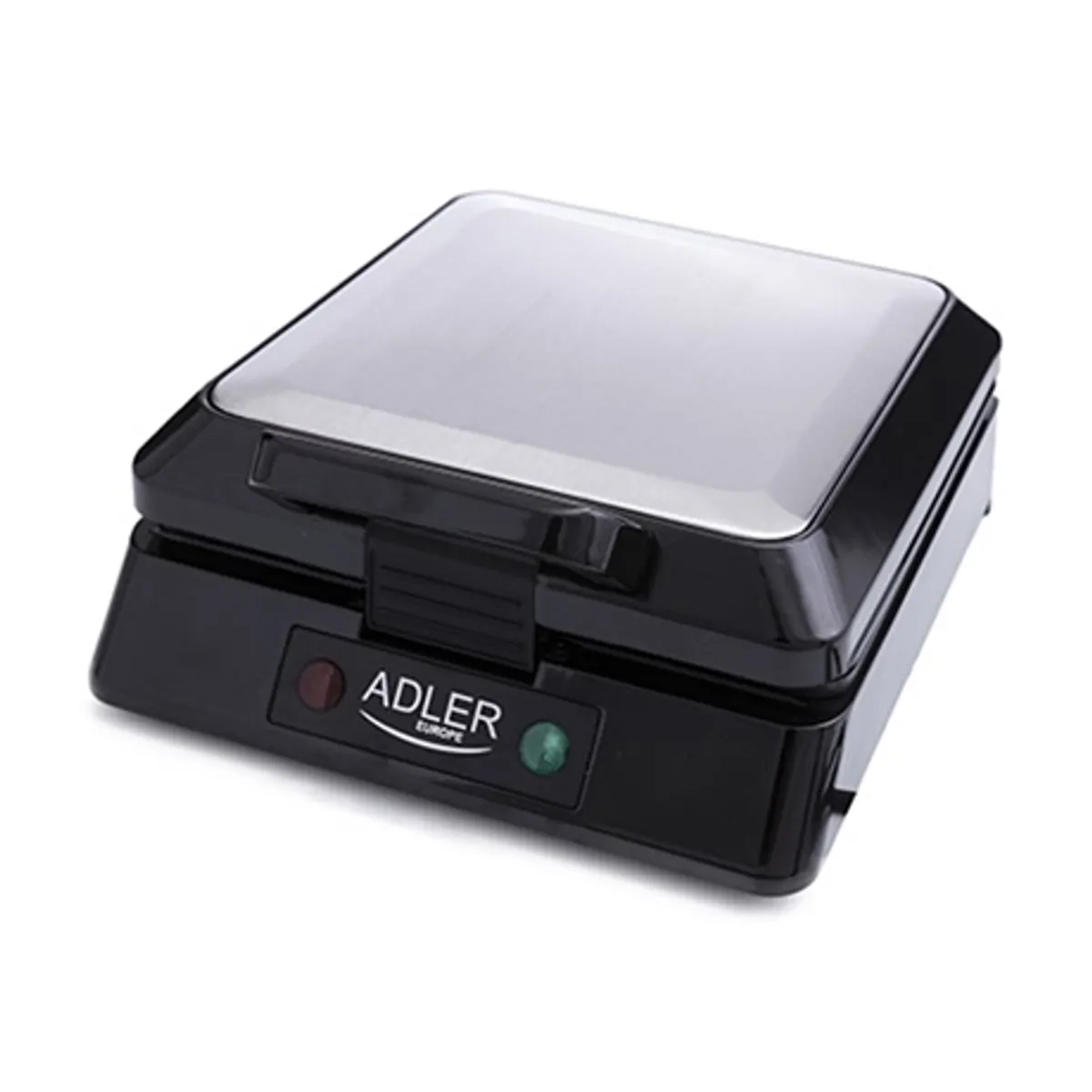 Adler AD3036 gofrisütő 1500W tapadásmentes bevonat készenléti jelzőfény négyzet alakú gofri hűvös tapintású műanyag ház függőleges tárolás #1