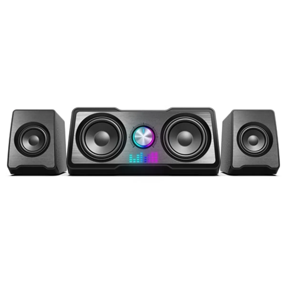 Yenkee YSP 215BK hangszóró 2x3" 2x2" USB 5V 1A 150Hz-20kHz #1