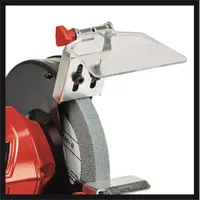 Einhell TC-BG 150 kétkorongos köszörűgép 150 W 2980 min-1 150 mm 12,7 mm K36-K60 mellékelt #3