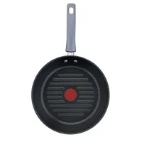 Tefal G7314055 Daily Cook grill serpenyő 26 cm rozsdamentes acél TITANIUM 2X Thermo-Spot indukciós