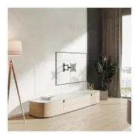 Stell SHO 4540 fali konzol kihúzható teherbírás 20 kg 23-42" VESA 75x75 100x100 200x100 200x200 dőlés 10 forgás 90 fok fekete #7