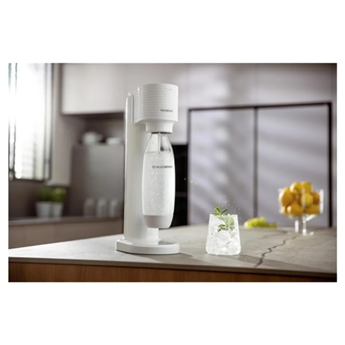 Sodastream GAIA WHITE CQC GAIA fehér Quick Connect patronos, nem igényel elektromos áramot #6