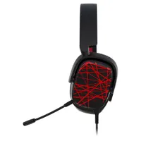 Yenkee YHP 3040 VECTOR 50 mm 7.1 térhatású hangzás USB-C vagy 3,5 mm csatlakozás kivehető mikrofon #7