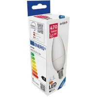 Avide ABC14CW-4.5W LED gyertyaizzó E14 470 lm 6400K #3