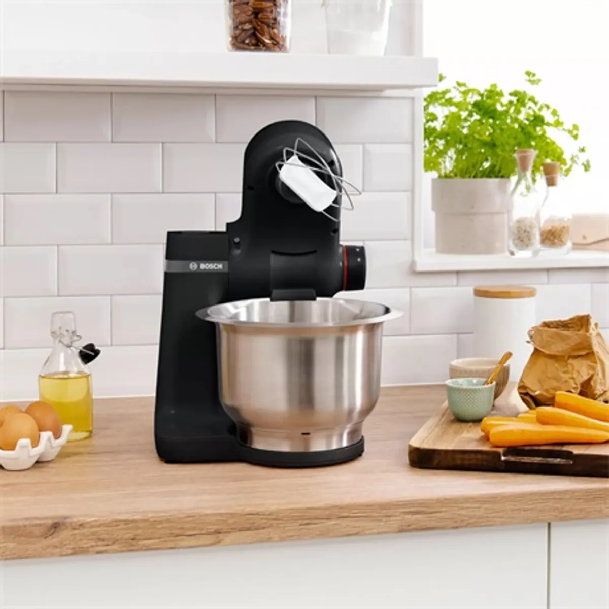 Bosch MUMS2EB01 Konyhai robotgépek 700 W 3,8 L nemesacél tál fekete #2