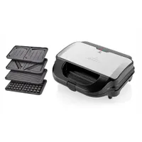 Eta 315190010 Sorento 4 az 1-ben szendvicssütő 4 csere lap tapadásmentes 900 W automatikus hőmérséklet szabályozás fényjelzők hőbiztosíték #1