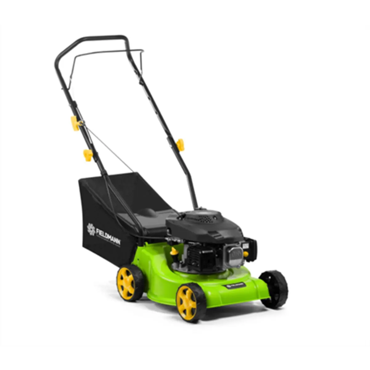Fieldmann FZR 4003-79BH Fűnyíró benzines OHV 99 cm3 2,0 kW 40 cm vágás 25-40-55 mm 40 l gyűjtőkosár összecsukható fogantyú #1