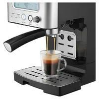 Sencor SES 4090SS eszpresszó automata 15 bar nyomás LCD kijelző 1,4 L tartály gőz és forró víz csészemelegítő #5