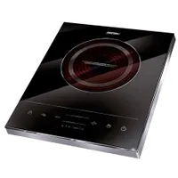 MPM MKE-06 indukciós főzőlap érintőképernyős LCD, érintésre hideg, időzítő 0-180 perc, hőmérséklet 60-240 C, teljesítmény 200-1800 W #1