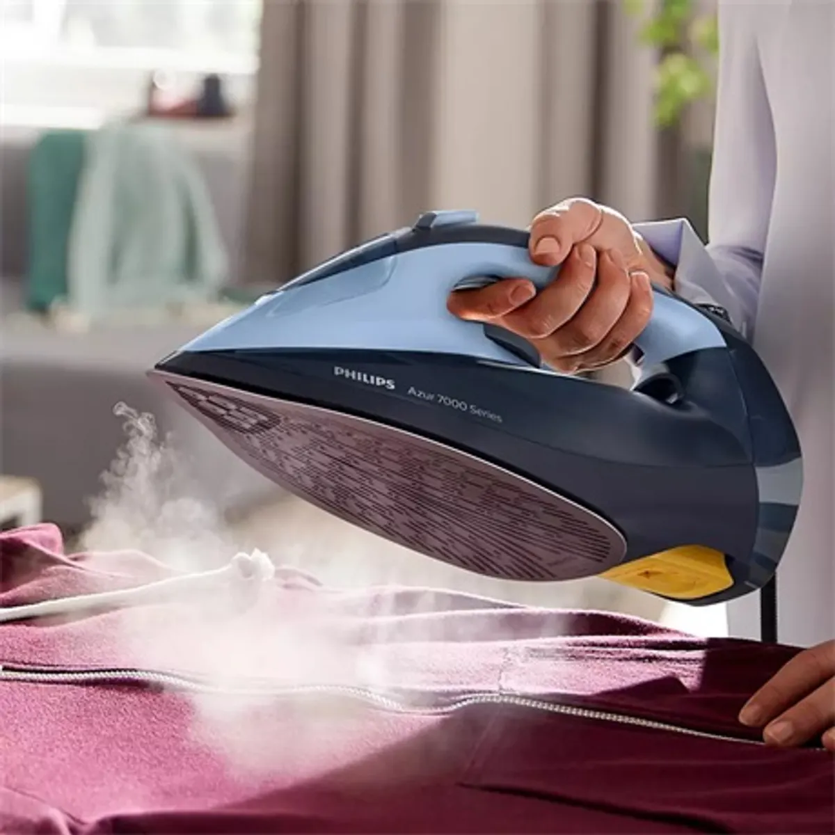 Philips DST7041/20 Azur 7000 gőzölős vasaló 2800W 50 g per perc 300 ml víztartály cseppzáró automatikus kikapcsolás #5