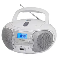 Sencor SPT 2700 WH Boombox Bluetooth USB CD FM tuner 2x1,5 W #1