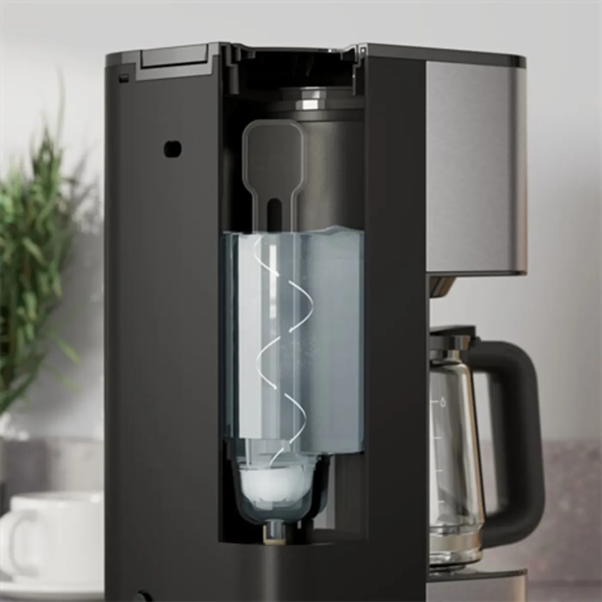 Electrolux E3CM1-3ST filteres kávéfőző gránitszürke 1000W 1.375L #2