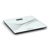 Tesla BS103W fehér személymérleg 180 kg, edzett üveg 6 mm, kg és lb, adatzár funkció, automatikus kikapcsolás #2