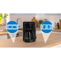 Bosch TKA2M113 filteres kávéfőző 1,4 l 1200 W fekete #3