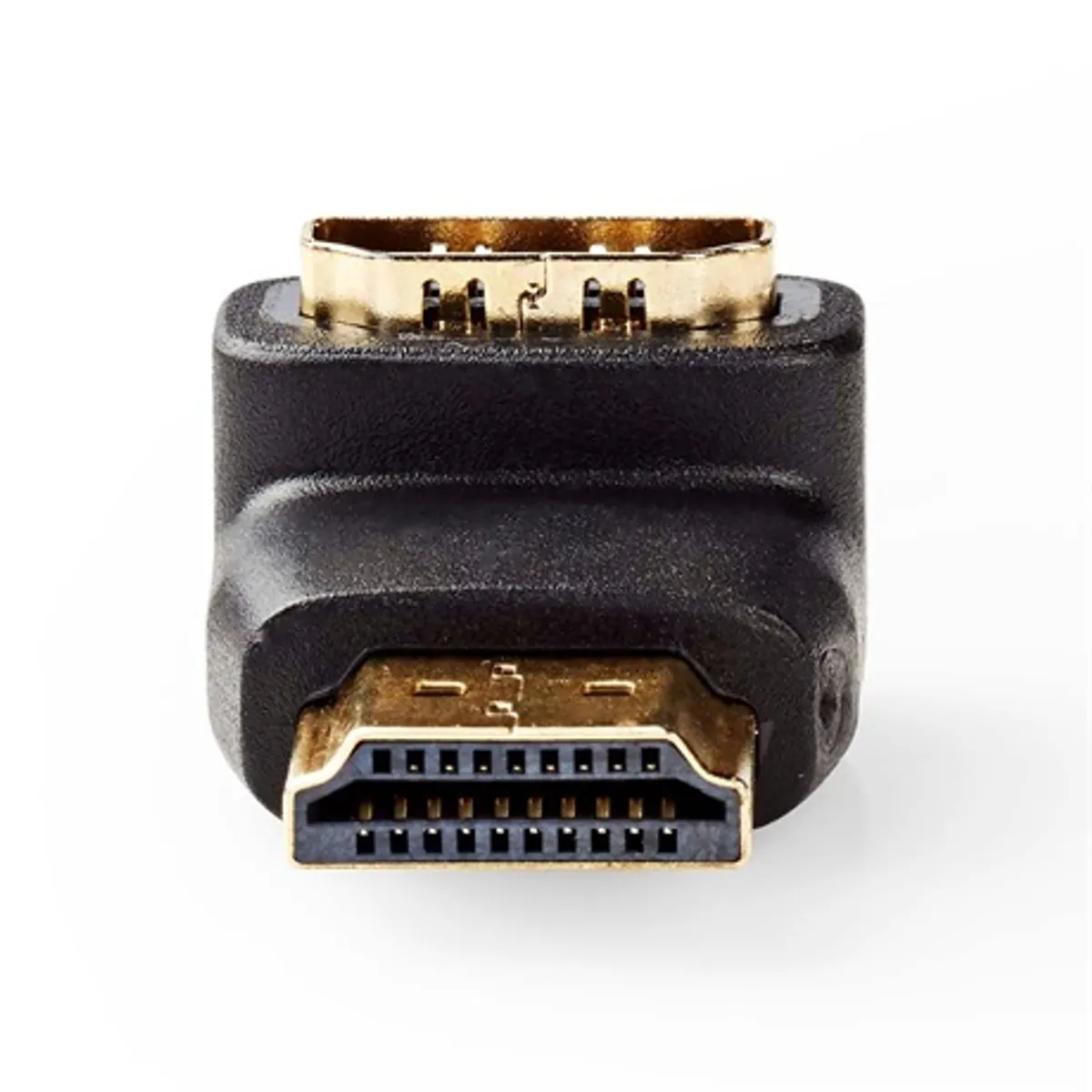 Nedis CVGB34901BK hdmi 90 fokos adapter aranyozott fekete #3