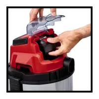Einhell TC-VC 18/20 LI S - SOLO Power X-Change 20 L rozsdamentes tartály nedves-száraz akkumulátoros #5