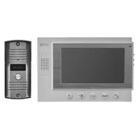 Emos H2017 videó kaputelefon szett 7" színes LCD IP44 1-3 CCD Pinhole 80deg #1