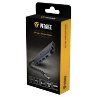 Yenkee YTC 081 USB-C hub 8 az 1-ben PD 100W HDMI 4K30 USB 3.2 Gen2 RJ-45 SD MicroSD #5