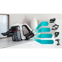 Bosch BBS711W Unlimited 7 akkumulátoros porszívó 18 V Li-Ion 3 Ah, 40 perc, AllFloor DynamicPower Brush LED, 2in1 kárpitszívó és bútorkefe #8