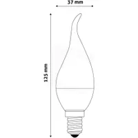 Avide ABC14NW-6W-FL led gyertya E14 6W 4000K 470 lm #2