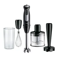 Braun MQ55.307.M MultiQuick 5 Pro 1000W PowerBell V Plus SizeControl Fekete