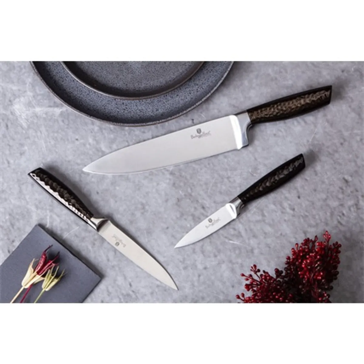 Berlinger Haus BH-2465 késkészlet 3 részes 20 cm 12,5 cm 9 cm #6