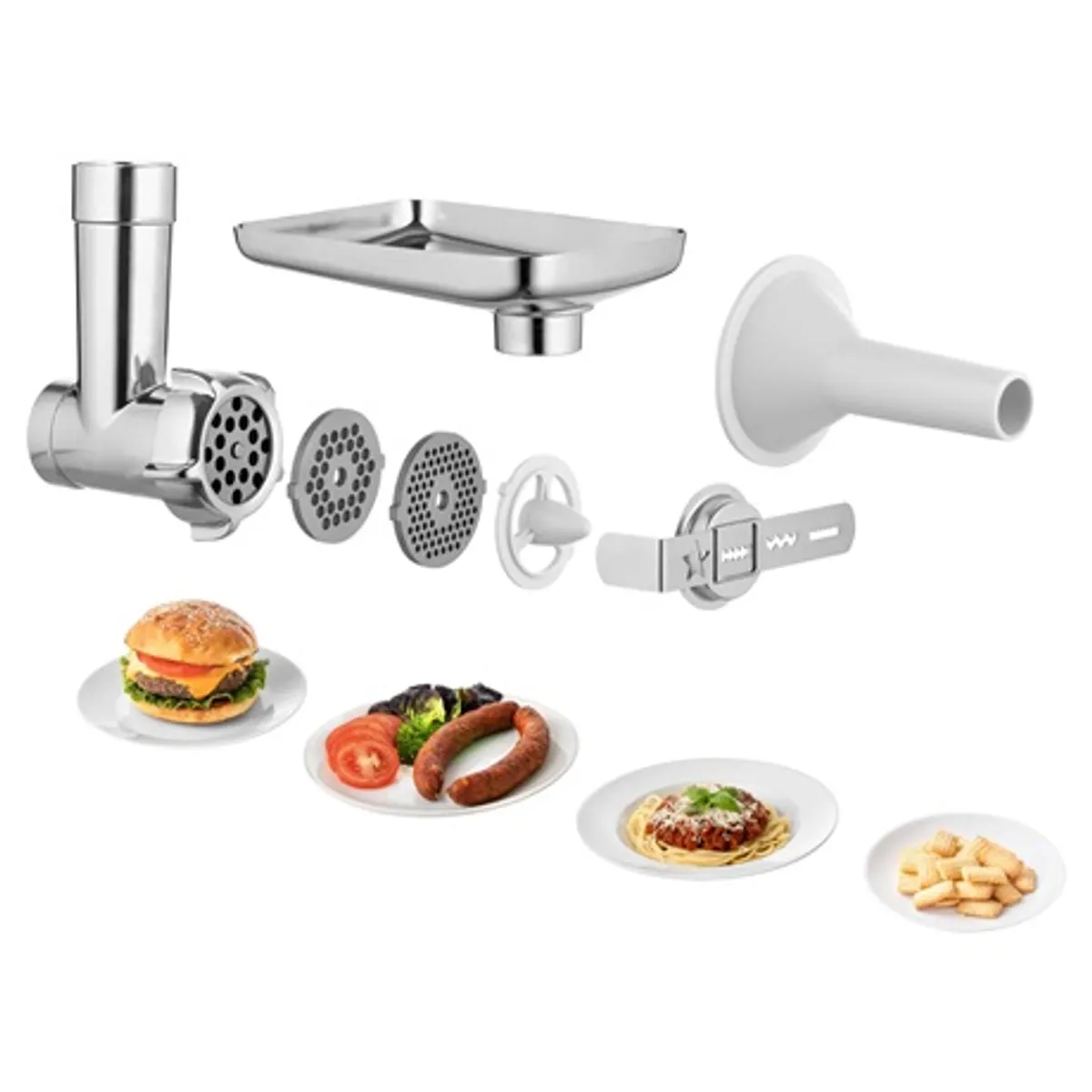 Sencor STM 3760WH Konyhai robotgép 1000 W 4,5 l rozsdamentes edény 6 fokozat PULSE NutriSmart 2 program LED 1,5 l üvegedény #10