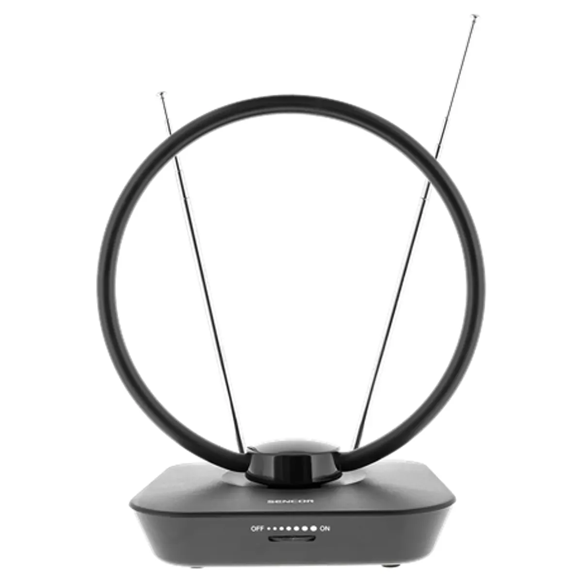 Sencor SDA102 Antenna beltéri 20 dB erősítés LTE szűrővel beépített alacsony zajszintű erősítő DVB-T támogatás #1