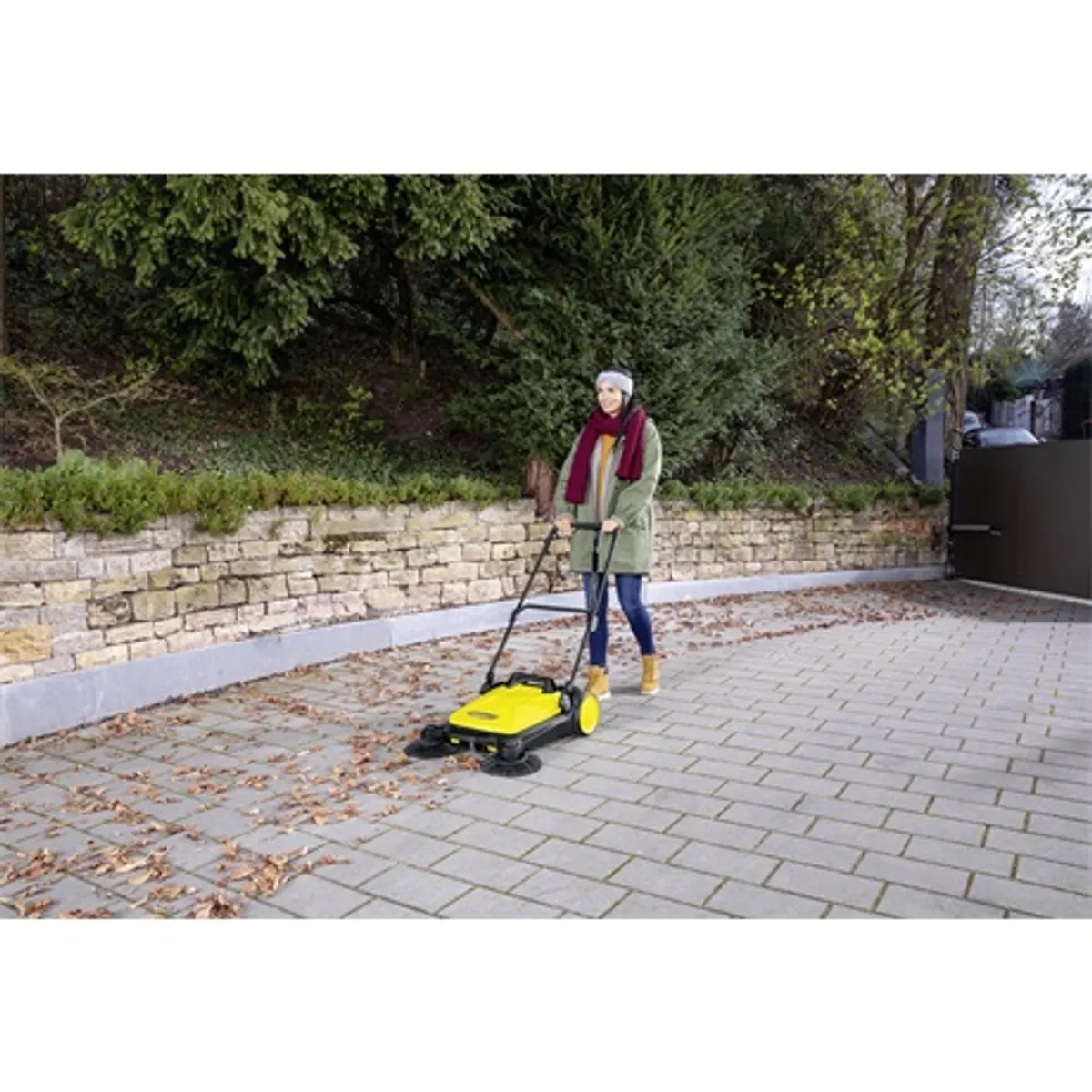 Karcher S 4 TWIN 2 IN 1 seprőgép 680 mm szélesség 20 l hulladéktartály összecsukható tolókar #7