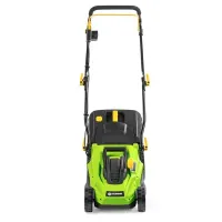 Fieldmann FZR 2033-E elektromos fűnyíró 1400 W, 33 cm, 5 fokozat, 25-70 mm, 30 L gyűjtőedény, lágyított fogantyú, összecsukható fogantyú #5