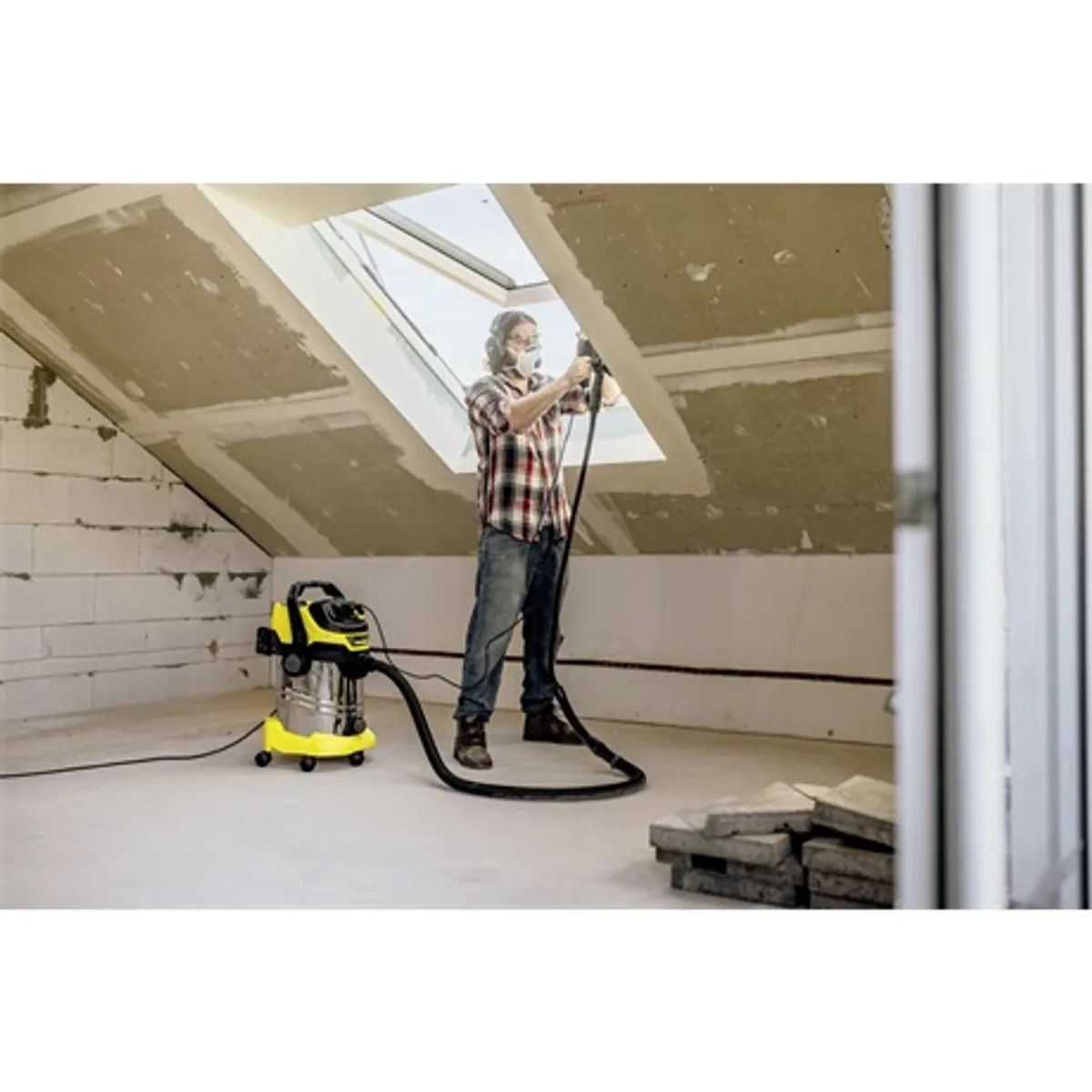 Karcher WD 6 P S V-30-6-22-T WD 6 P S 30 l rozsdamentes acél tartály #2