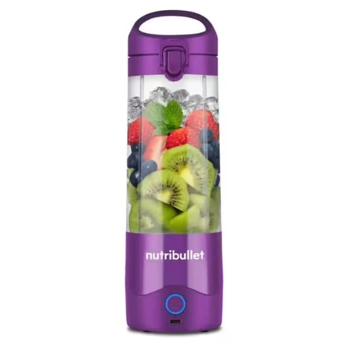 Nutribullet NBP003.PU Turmixgép 475ml USB-C töltés hordozható 4pontos rozsdamentes acél penge Tritan pohár #1