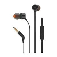 Jbl T110BLK Tune 110 fülhallgató fekete 16 Ohm 110 cm #2
