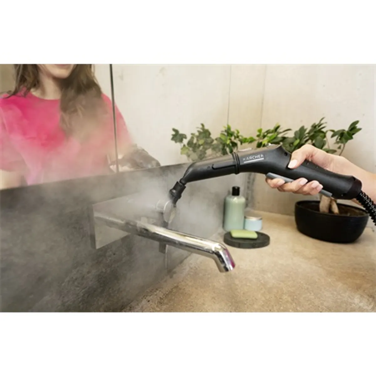 Karcher SC 2 EASYFIX 1.512-600.0 Gőztisztító 2-fokozatú gőzmennyiség-szabályozó EasyFix fej tartozéktároló gyerekzár 1500 W #4